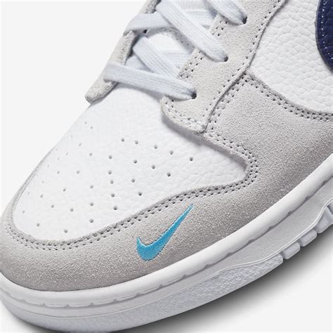 nike dunk low mini swoosh blue|nike dunk shoes.